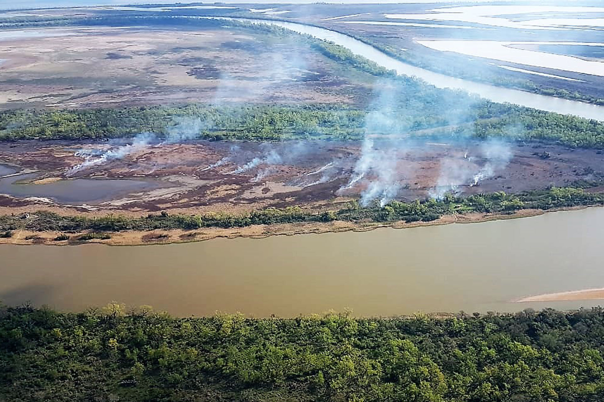 El detrás de los incendios en el Delta del Paraná