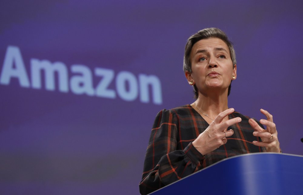 La UE presenta cargos antimonopolio contra Amazon por el uso de datos