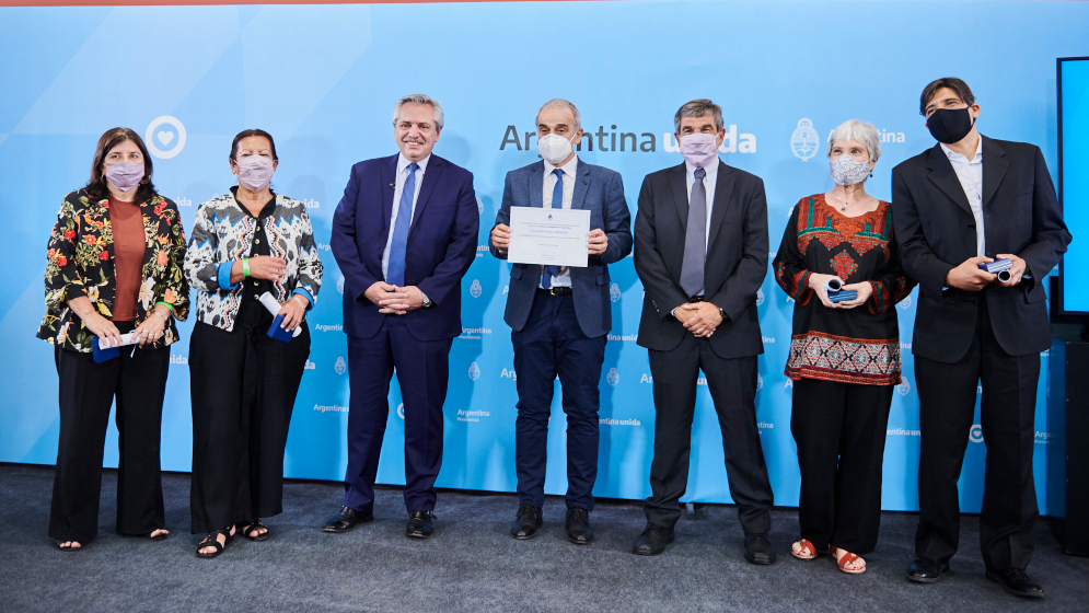 Se entregó el premio Distinción al Investigador/a de la Nación