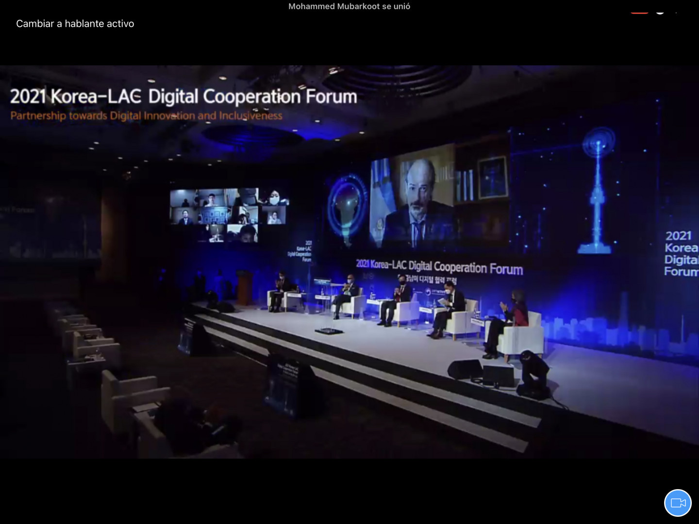 Argentina participó del Foro de Cooperación Digital Corea-Latinoamérica 2021