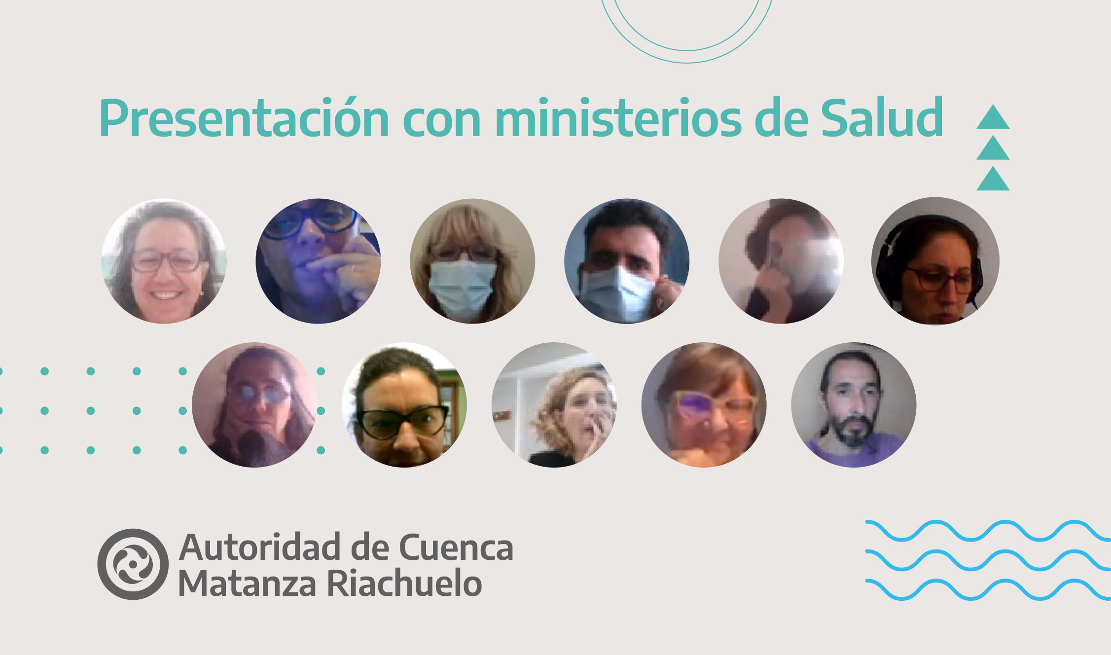 ACUMAR presentó el Plan Sanitario ante áreas de Salud Ambiental y el Cuerpo Colegiado