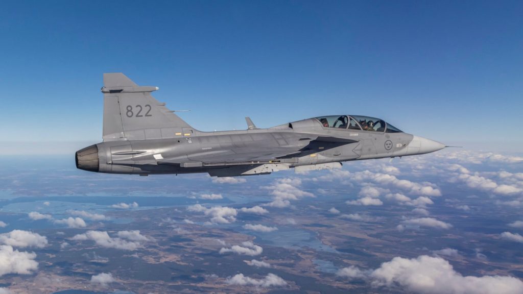 Saab Test Flies Pieza de repuesto impresa en 3D para Gripen Fighter Jet