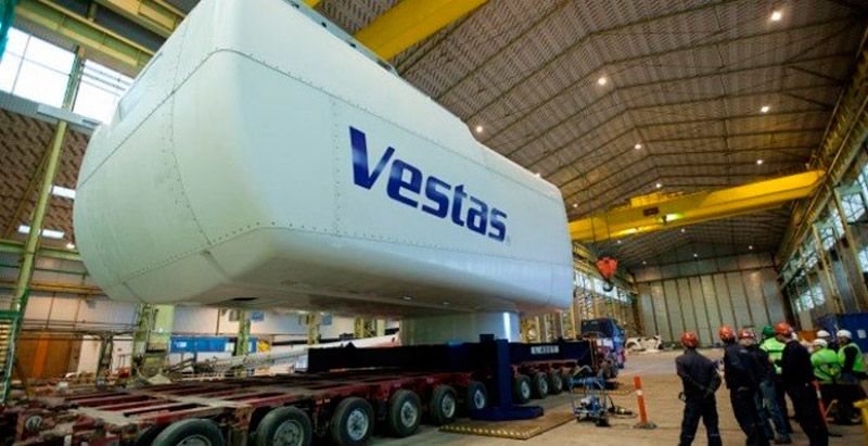 Fábrica brasileña de Vestas alcanzó 2GW de producción de nacelles