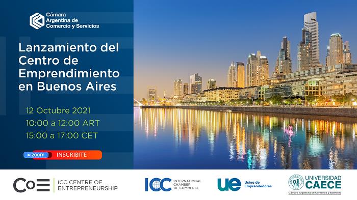 Evento lanzamiento Hub de ICC Centro de Emprendedurismo Argentina – Cono Sur