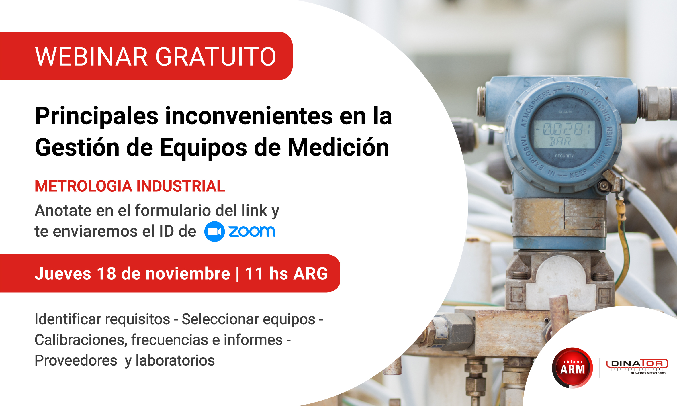 «Principales inconvenientes en la Gestión de Equipos de Medición»