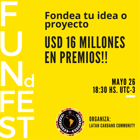 CARDANO LATAM Convoca al FundFest