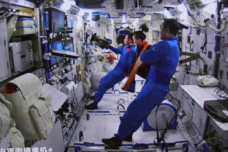 La estación espacial de China está casi completa. ¿Cómo la usarán los científicos?