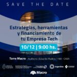 Banco Macro invita a la charla “Estrategias, herramientas y financiamiento para la internacionalización de tu Empresa Tech”