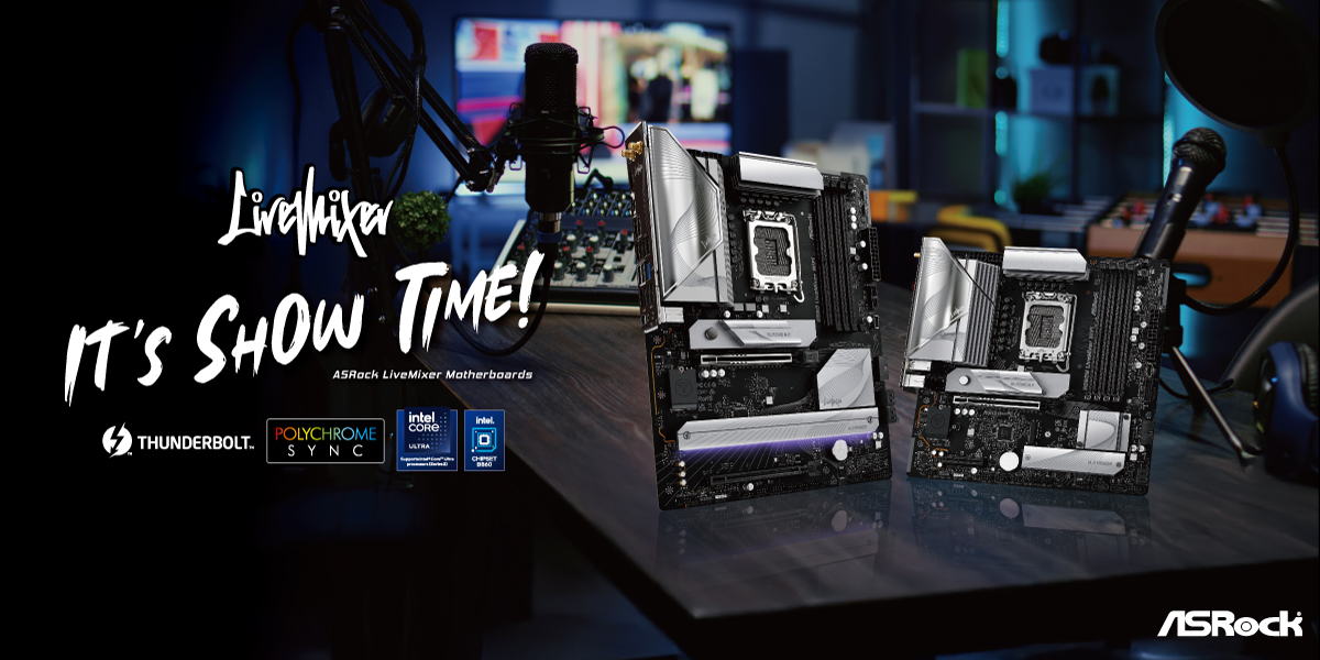 ASRock presenta su línea de motherboards Intel B860/H810