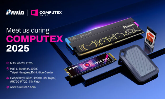 Biwin presenta en Computex 2025 sus soluciones de almacenamiento y memoria