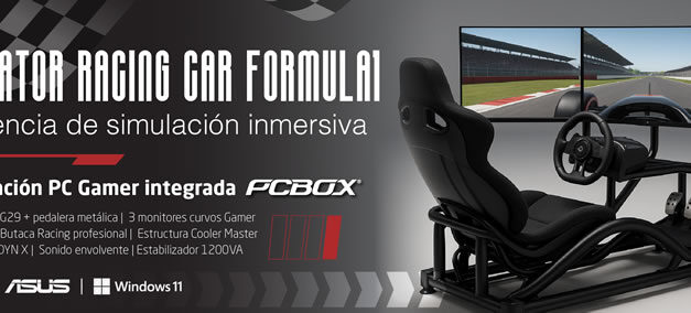Grupo Núcleo presenta el nuevo Simulator Racing Car Formula 1