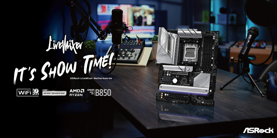ASRock lanzó una completa gama de motherboards AMD B850
