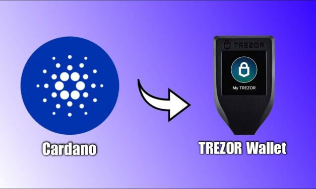 Trezor agrega la firma de mensajes en Cardano