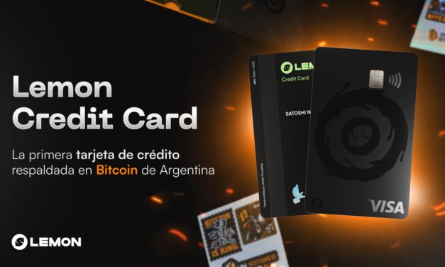 Lemon lanza la primera tarjeta de crédito respaldada en Bitcoin de la Argentina