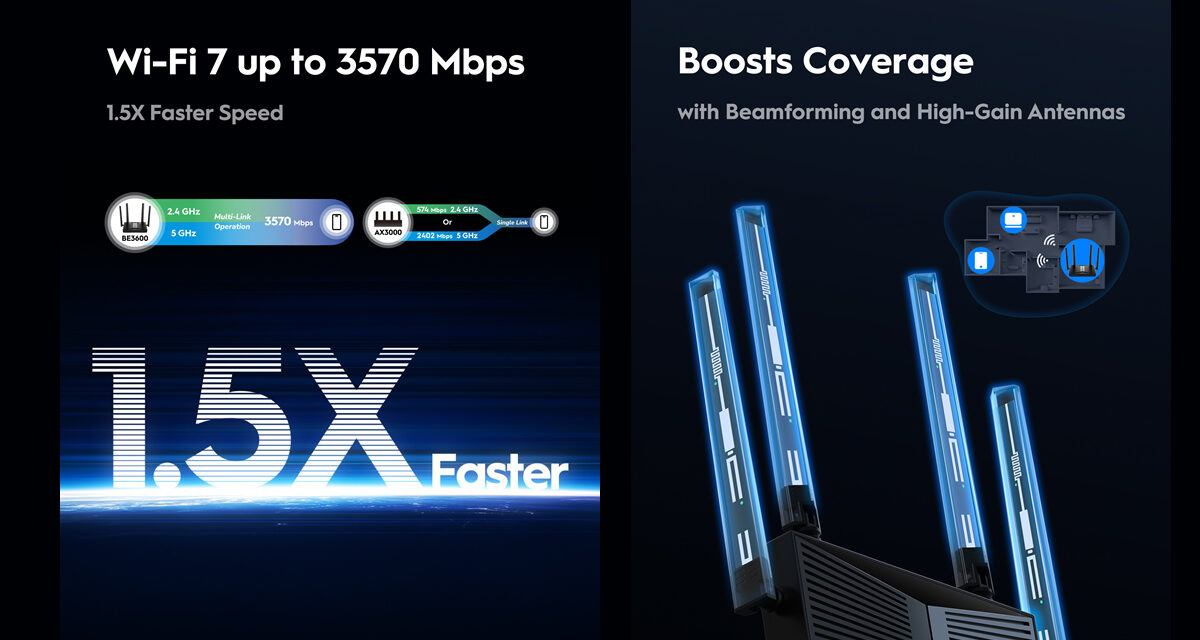 CUDY lanzó en Argentina el router WR3600H con conectividad Wi-Fi 7
