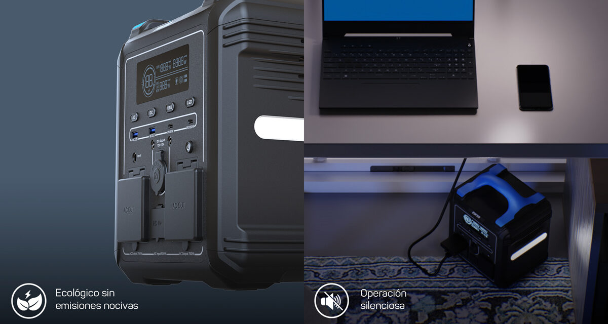 Hasta 3000 ciclos de carga: Forza presenta la central portátil TITAN FPP-T702 con batería de fosfato de litio y manganeso