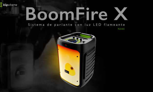Klip Xtreme anuncia la disponibilidad del BoomFire X KLS-652 con potencia máxima de 1500 vatios PMPO