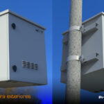 Nexxt Infraestructura presenta gabinetes IP55 con ventilación, control térmico y kit de montaje en poste para smart cities