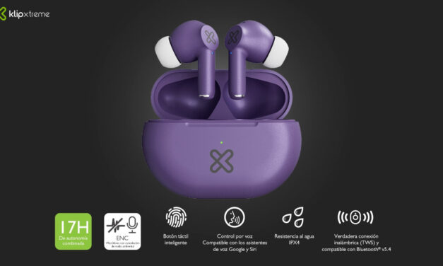 Klip Xtreme presenta los Buds-Fi, audífonos con ENC avanzada y control táctil inteligente para un estilo de vida dinámico y conectado