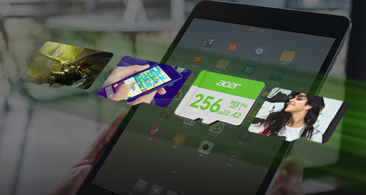 Nuevas tarjetas microSD Acer MSC100 de BIWIN: compatibles con tablets, notebooks, cámaras de acción, dashcams y smartphones