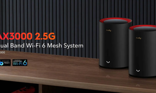 CUDY presenta el Mesh M3000 con Wi-Fi 6 de doble banda para gaming en línea, streaming 4K y gestión de dispositivos del hogar inteligente