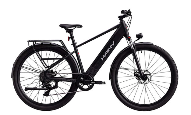 KANY presenta la EB-M28 Dark Grey, bicicleta eléctrica de alto rendimiento con Shimano 7V y frenos de disco para todo terreno
