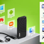 SSD portátil BIWIN Acer PA100: construcción reforzada, formato compacto y compatibilidad universal con notebooks, tablets y smartphones