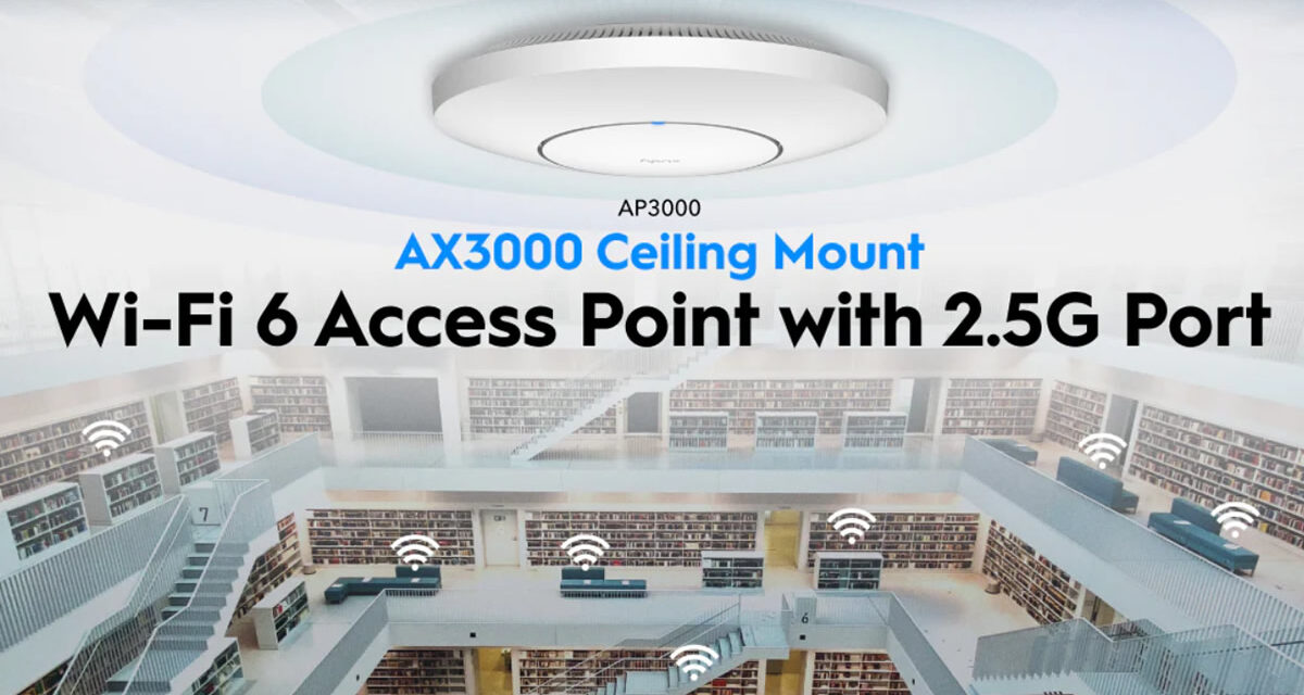 Montaje en techo o pared: la versatilidad del nuevo Access Point de CUDY