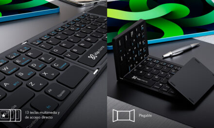 Con Bluetooth v5.0, así conecta el nuevo teclado plegable de Klip Xtreme