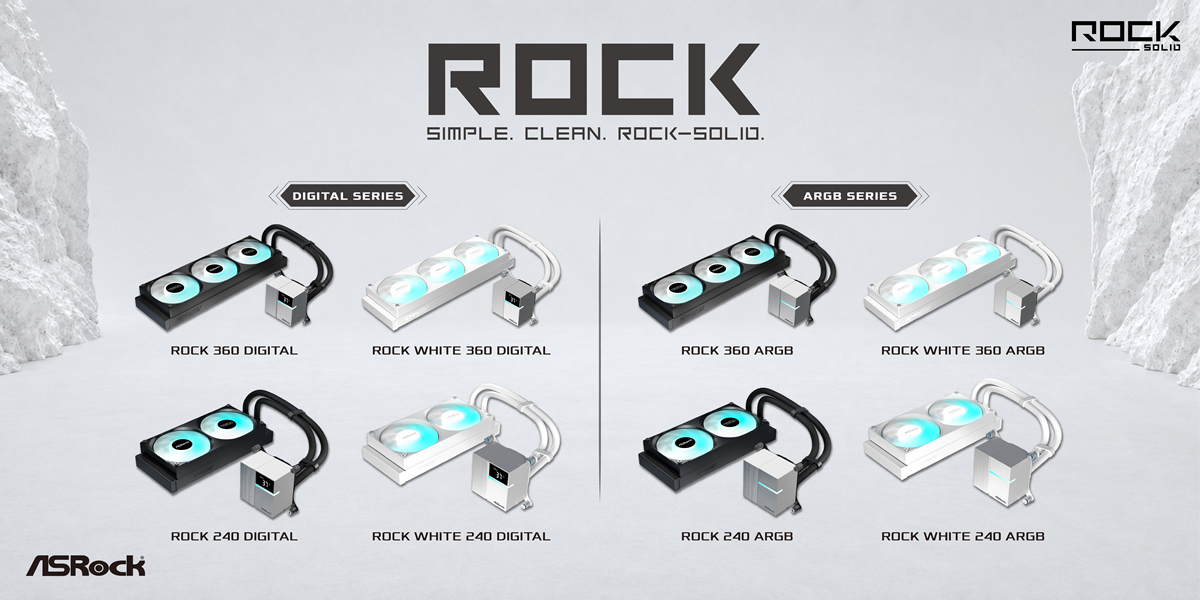 ASRock lanza coolers AIO con bomba de doble vía pensados para usuarios que buscan estabilidad